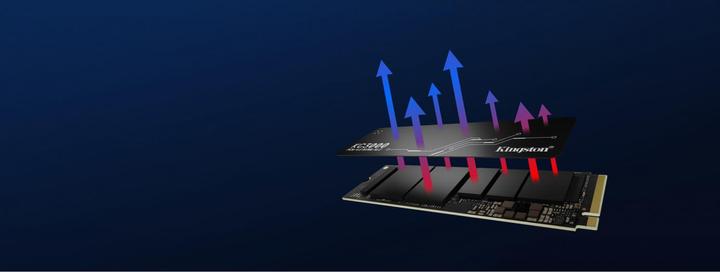 Actual product image Kingston KC3000 (1024 GB, M.2 2280)