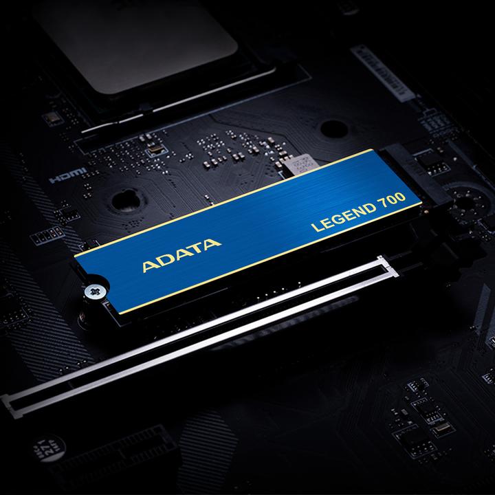 Image du produit Adata SSD Legend 700 M.2 512GB PCIe Gen3x4 2280 (512 Go, M.2 2280)