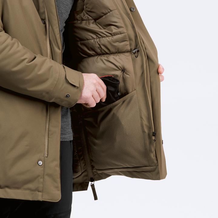 Image du produit Quechua Parka hiver homme chaud jusqu'à -10°C étanche randonnée hivernale - SH500 bleu (L)