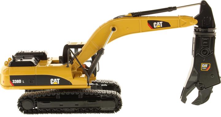 Actual product image Diecast Masters CAT 330D L Hydraulic Excavator with shear