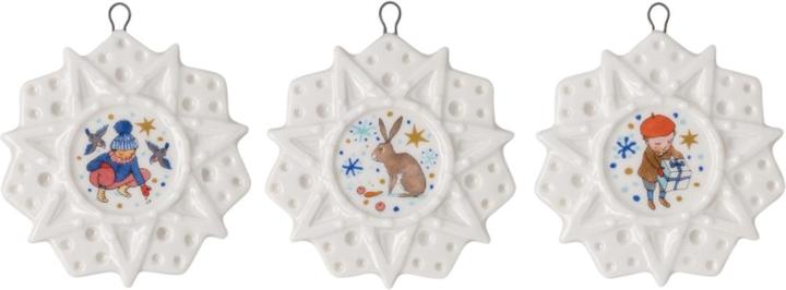 Image du produit Hutschenreuther Série de collecte 21 cadeaux de Noël mini-étoiles 3pcs