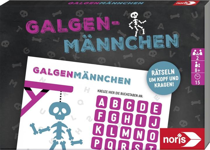 Produktbild Noris Galgenmännchen - Spielblock (Deutsch)