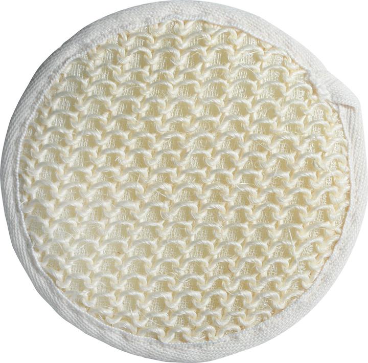 Produktbild MSV Peelingschwamm aus Sisal 15 x 12.5 cm, Weiss