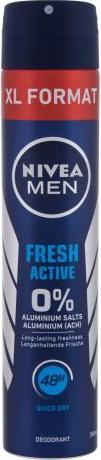 Produktbild NIVEA Deodorant Spray For Men Men Fresh Active 200 Ml (Spray, 200 ml)