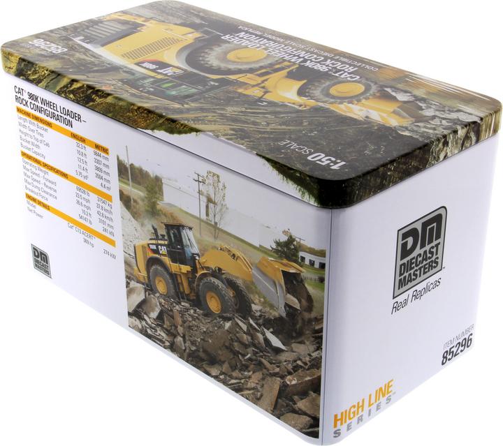 Image du produit Diecast Masters CAT 980K Wheel Loader Configuration Rock
