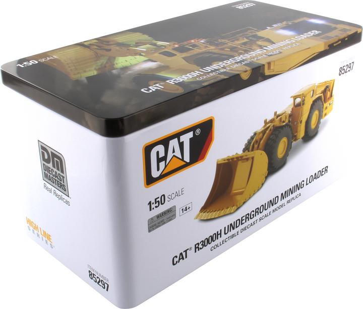 Actual product image Diecast Masters CAT R3000H Underground Wheel Loader