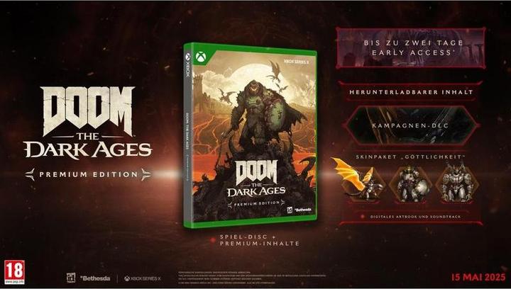 Actual product image Bethesda DOOM: The Dark Ages Premium Edition (Xbox Series X, Xbox Series S, DE)