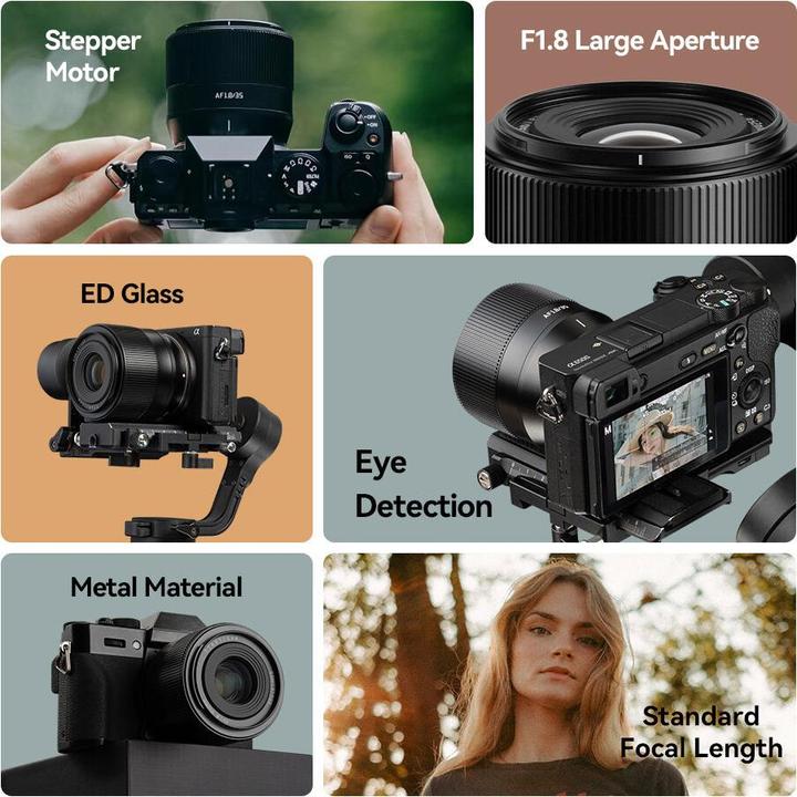 Produktbild TTArtisan AF 35mm F/1.8 Sony E (Sony E, APS-C / DX)
