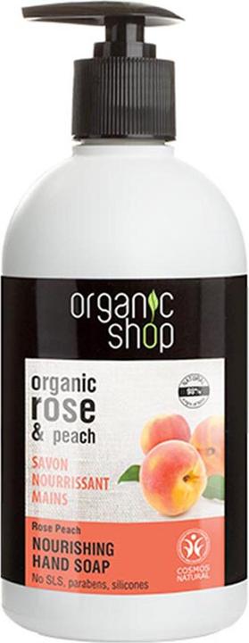 Image du produit Organic Shop Pêche rose biologique (Savon liquide, 500 ml)