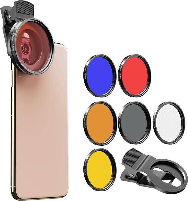 Produktbild Apexel Mobile filter lens kit APL-52UV-7F 52mm 7in1 (UV-Filter)