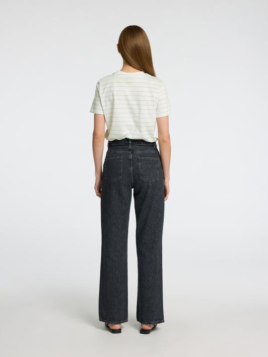 Produktbild Selected Femme Gestreiftes Baumwoll T-Shirt (XS)