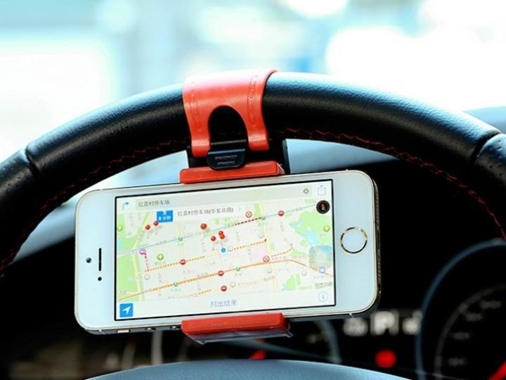 Image du produit G-Case Car Steering Wheel Holder Mount Volant de voiture Bike Holder