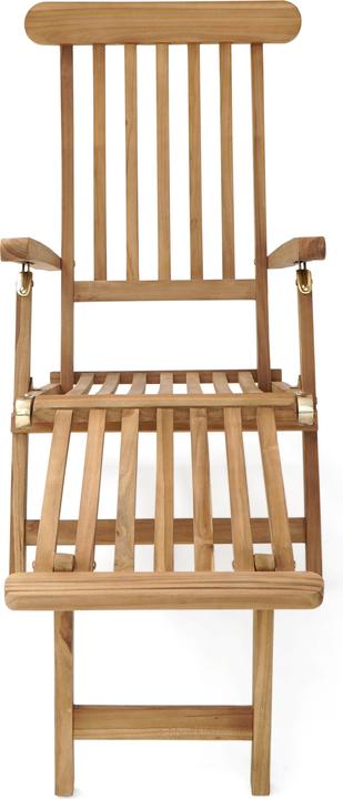 Produktbild Axi Costa Deckchair Liegestuhl aus Teakholz mit Kissen (170.60 cm)