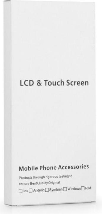 Actual product image Partner Telecom LCD display! OEM LCD Screen for iPhone 6S Plus with digitizer black HQ (Display)
