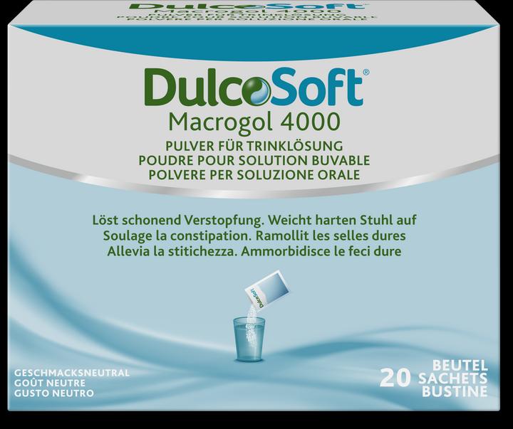 Produktbild DulcoSoft Macrogol 4000 (20 Stück, Beutel, 200 g)