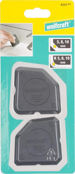 Actual product image wolfcraft wolfcraft 1 Silikonabzieher-Set 2 tlg.