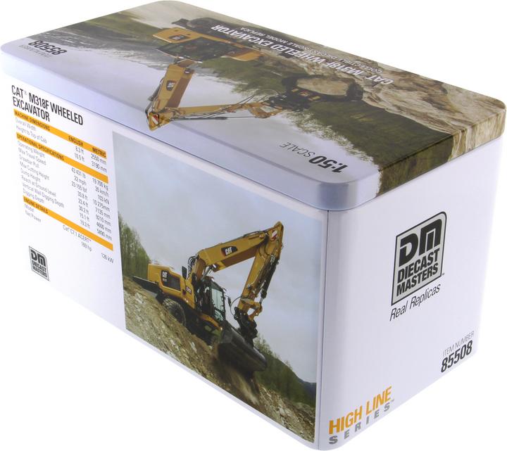 Image du produit Diecast Masters Excavatrice sur roues CAT M318F