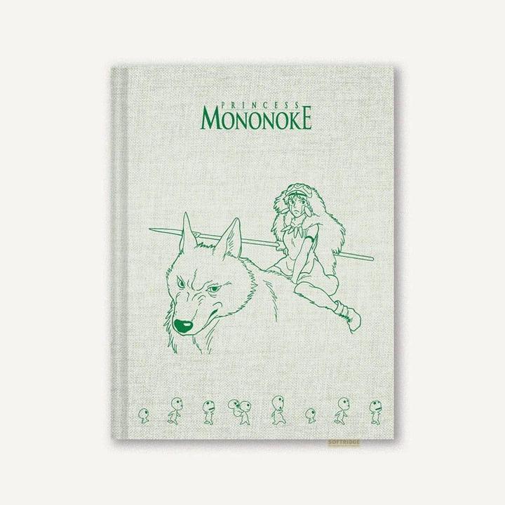 Produktbild Abrams & Chronicle Studio Ghibli Princess Mononoke Notebook (Blanko, Harter Einband)