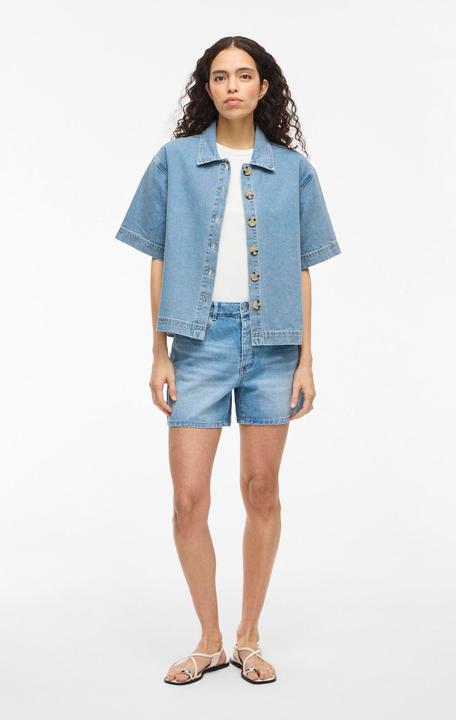 Produktbild Vila VIHIMLA Kurzärmeliges Jeanshemd (34)
