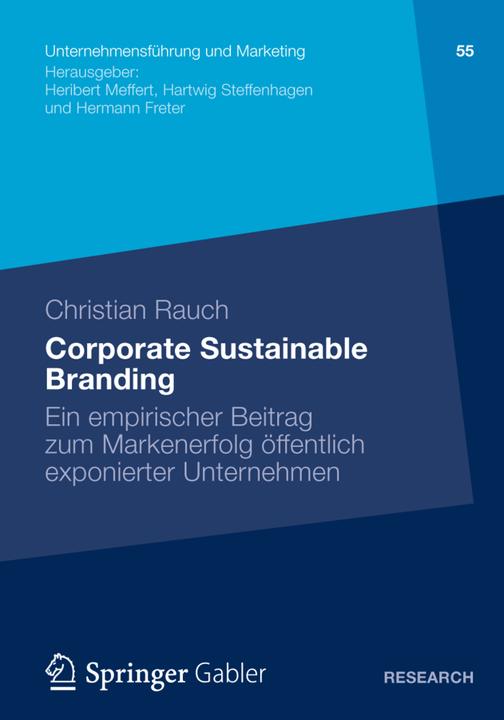 Produktbild Corporate Sustainable Branding (Christian Rauch, 2012)