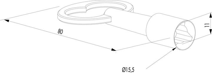 Immagine prodotto Locinox Chiave triangolare 3071-T11 (1 pz.)