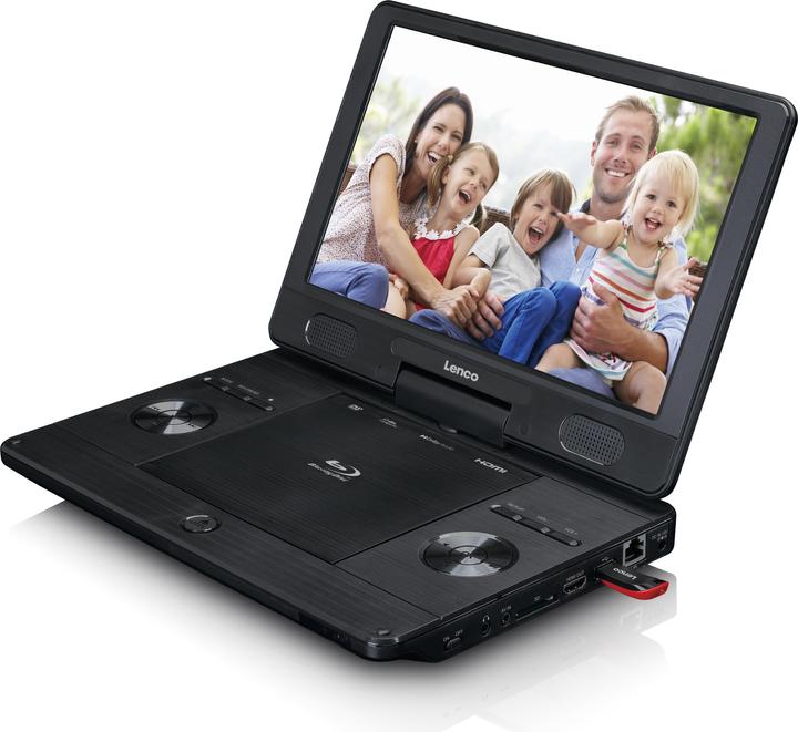 Lenco BRP-1150BK Tragbarer Blu-ray - DVD-Player (Tragbarer DVD-Player, Tragbarer Blu-ray Player)