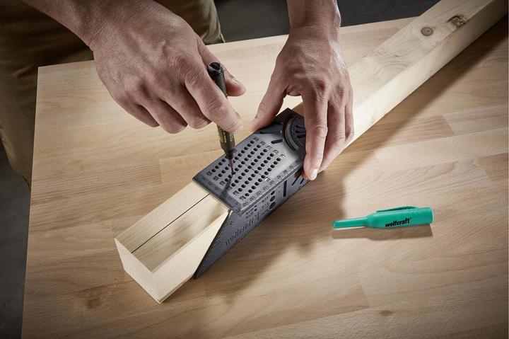 Produktbild wolfcraft 3D Gehrungswinkel