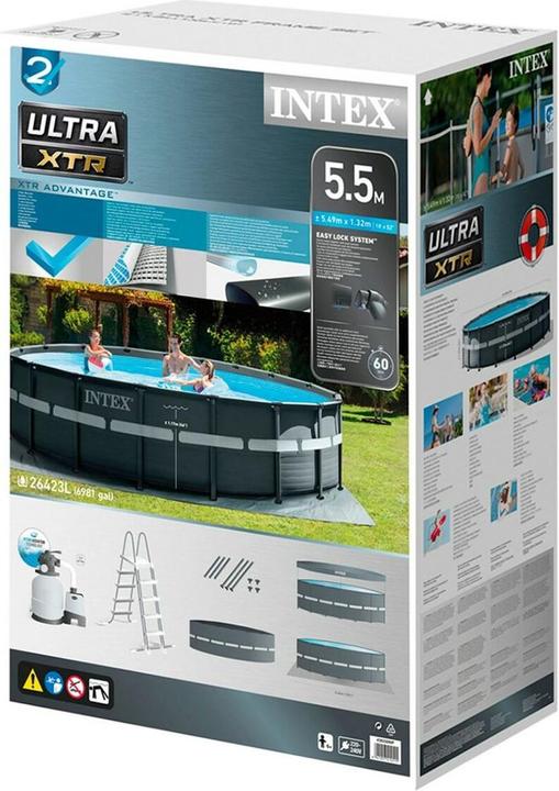 Immagine prodotto Intex Pool Ultra XTR Frame Set 549 x 132 cm (Ø 549 x 132 cm)