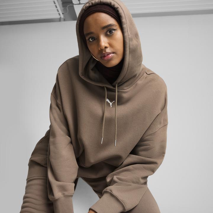 Actual product image Puma WARDROBE ESS Over-Oversized Hoodie TR (XS)