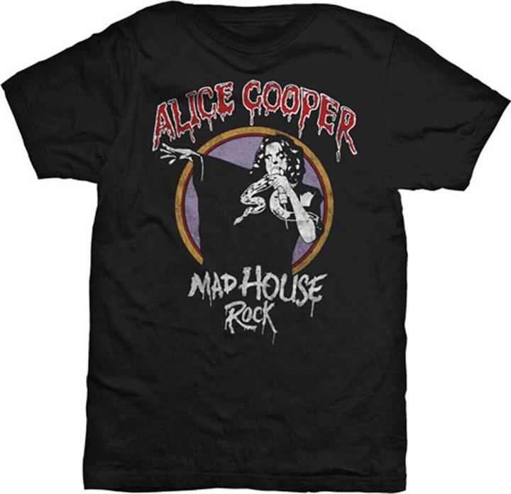Alice Cooper Mad House Rock TShirt