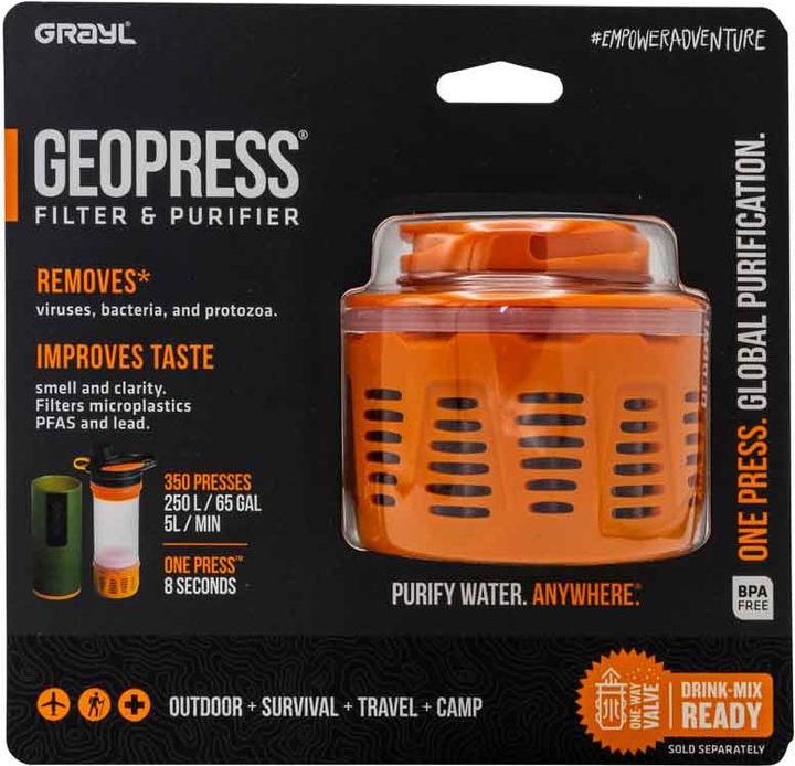 Produktbild Grayl GP Purifier Cartridge Orange NEW