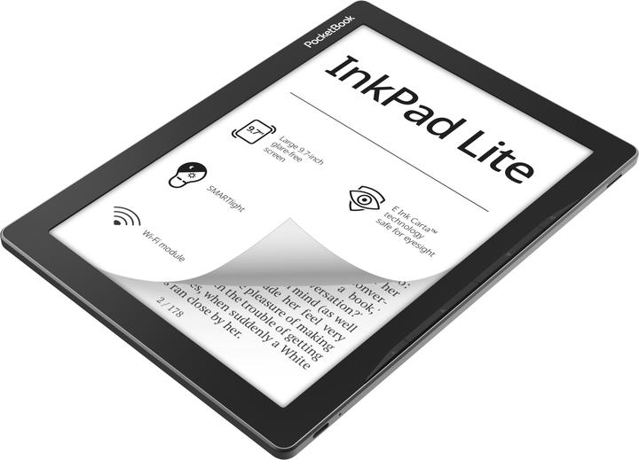 Produktbild PocketBook InkPad Lite (9.70", 8 GB, Mist Grey)