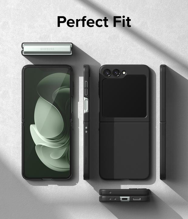 Actual product image Ringke Case for Galaxy Z Flip 5 SLIM BLACK (Samsung Galaxy Z Flip 5G)