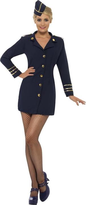 Produktbild Smiffys Flight Attendant - Flugbegleiterin - Stewardess (40, 42)