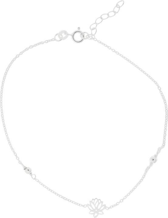 Actual product image Leyda Foot chain lotus (Silver 925, 25.50 cm)