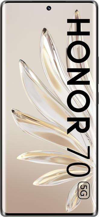 Produktbild Honor 70 (256 GB, Midnight Black, 6.67", Dual SIM, 54 Mpx, 5G)