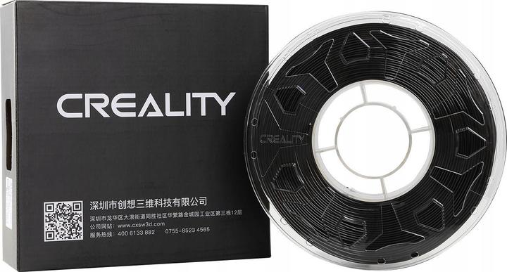 Produktbild Creality Filament CR-PLA Schwarz, 1.75 mm, 1 kg (PLA, 1.75 mm, 1000 g, Schwarz)