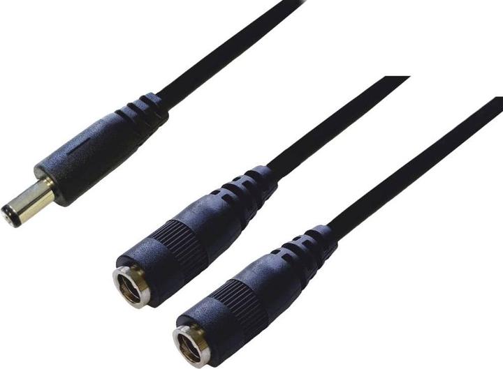 Image du produit BKL Electronic 075918 Distributeur DC prise basse tension - prise DC femelle 5.5 mm 2.1 m