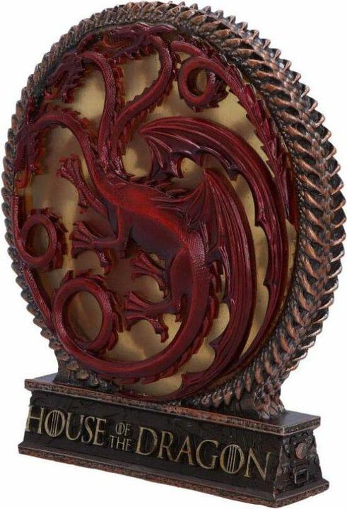 Immagine prodotto Nemesis Now Logo a luce LED della Casa del Drago 20 cm (20 x 18 x 4 cm)