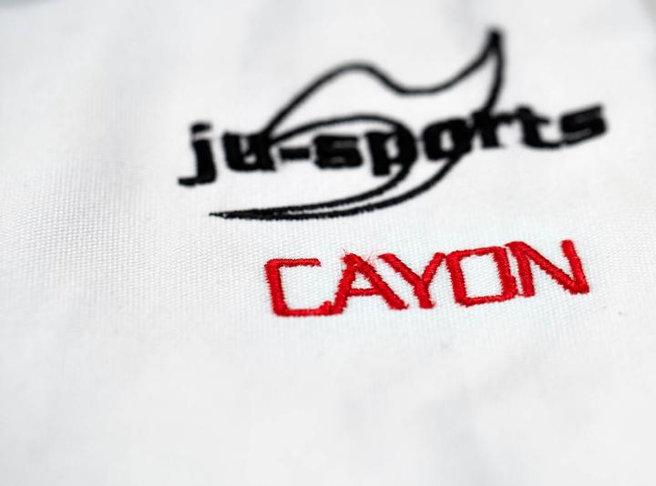 Actual product image Ju-Sports Ju-Jutsu Suit "Cayon", white (140)