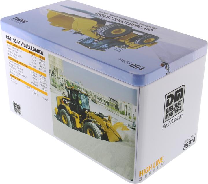 Actual product image Diecast Masters CAT 950M Wheel Loader