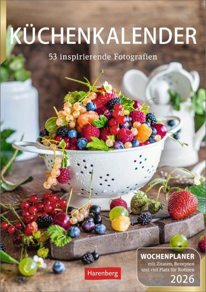 Harenberg Küchenkalender Wochenplaner 2026 - 53 inspirierende Fotografien (German)
