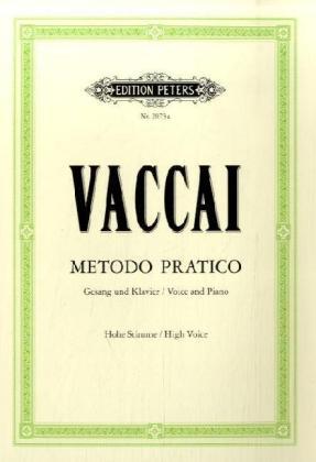 Produktbild Metodo Pratico di Canto Italiano (Deutsch, Nicola Vaccai, 2017)