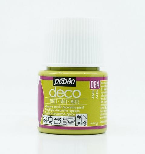 Immagine prodotto Pebeo Deco Colore acrilica opaco (Ribes rosso, 45 ml)