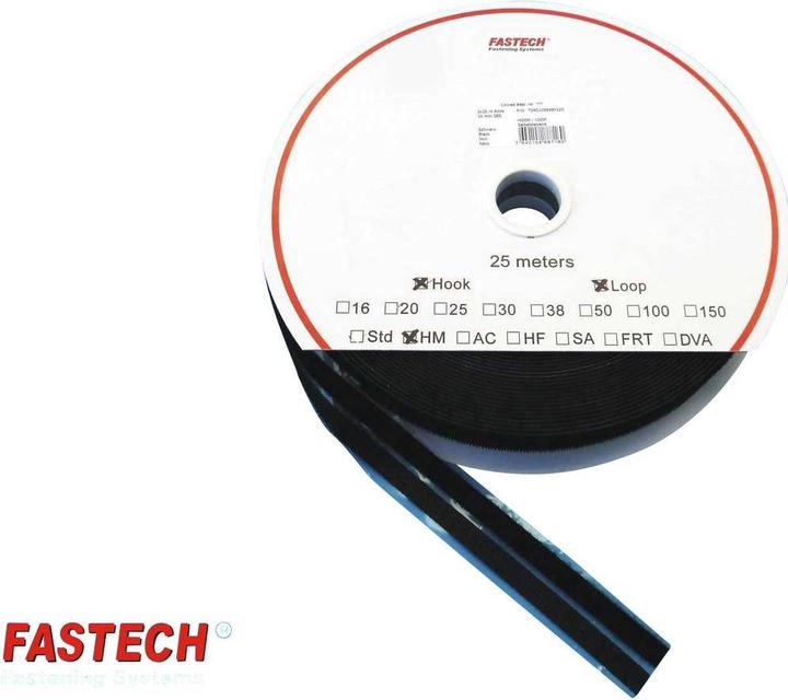 Actual product image Fastech Velcro tape for sticking on Adhesive- (10 mm)