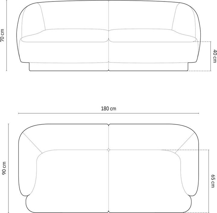 Actual product image Micadoni Miley (2 person sofa, 3-seater, 4-seater)