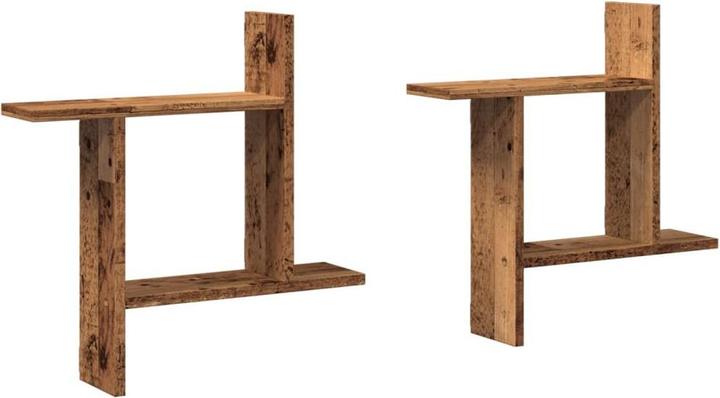 Immagine prodotto VidaXL Mensole a muro 2 pezzi look (50 x 12 x 50 cm)