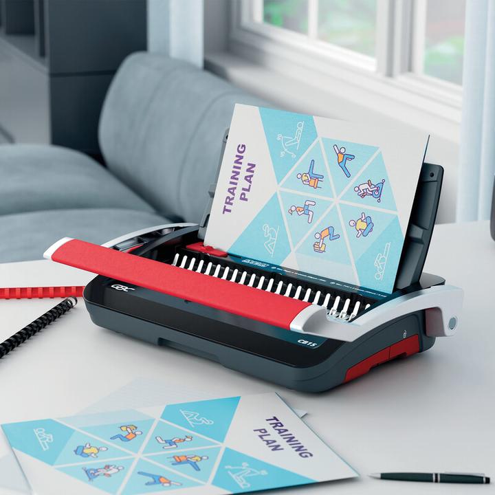 Actual product image GBC Comb Binding Machine CombBind CB15 (Comb binding)