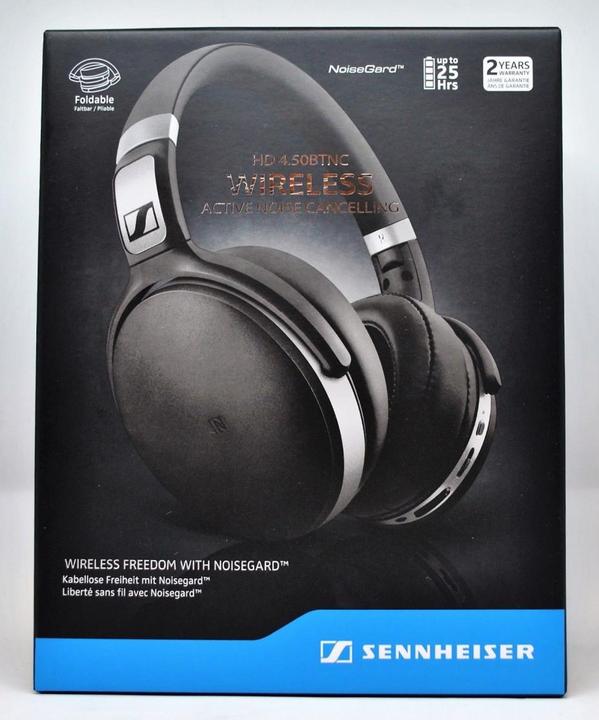 Actual product image Sennheiser HD 4.50 Btnc (ANC, 19 h, Cable, Wireless)