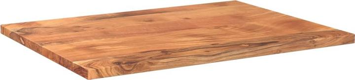 VidaXL Tischplatte Holzplatte für Bartisch 80x50x3,8cm Rechteckig Massivholz